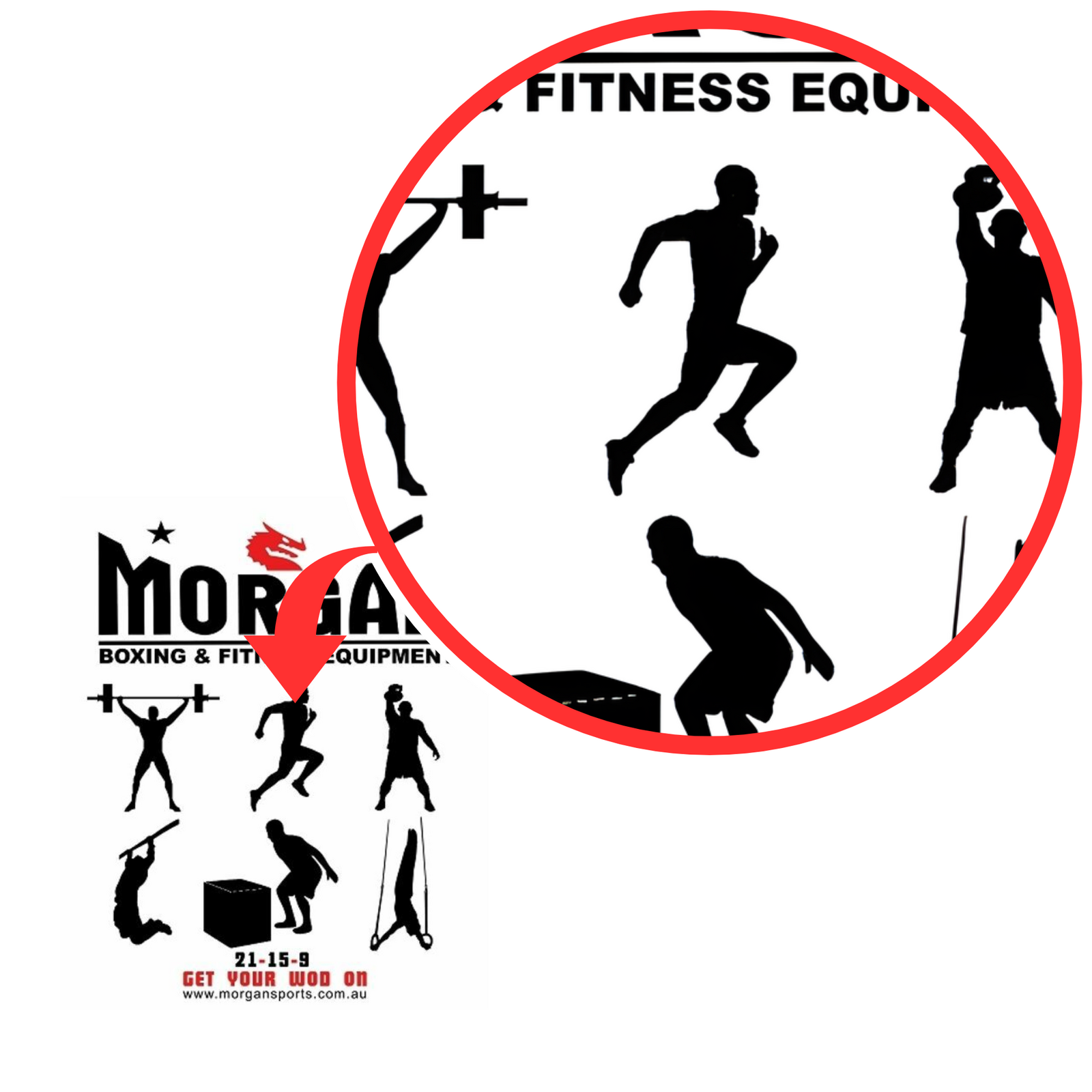 MORGAN WORK OUT BANNER