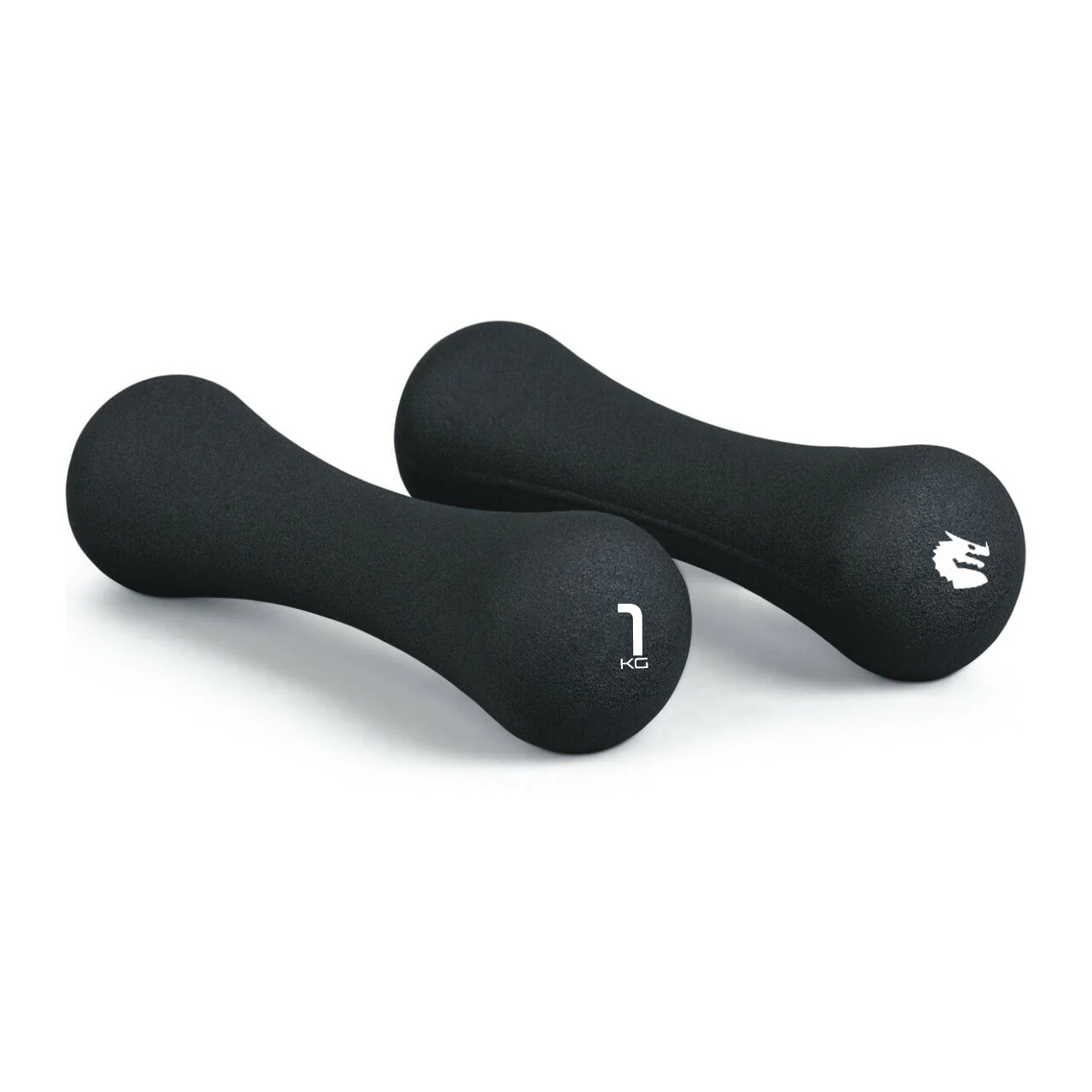 Morgan Neoprene Bone Shape Dumbbells – PAIR (1KG-2KG-3KG-4KG)