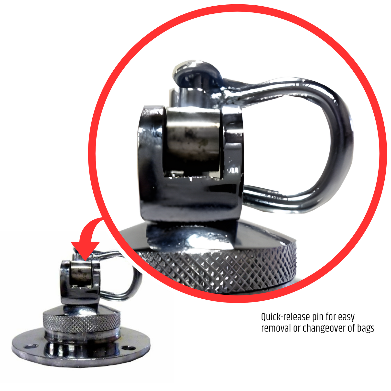 MORGAN PLATINUM SWIVEL