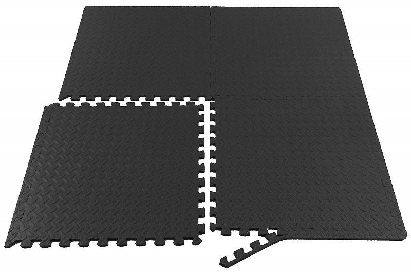 ProGame Tatami Puzzle-Interlocking Mat 4 cm thick, black/gray