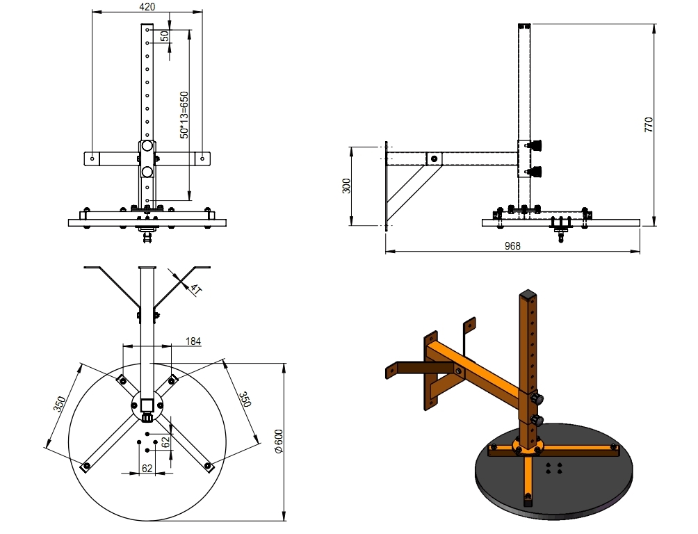 speedball and platform