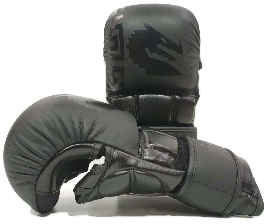 K.A.M MMA Sparring Grappling Fight Boxing Punch Ultimate Mitts Leather Gloves Give Optimal Protection in Training Competition