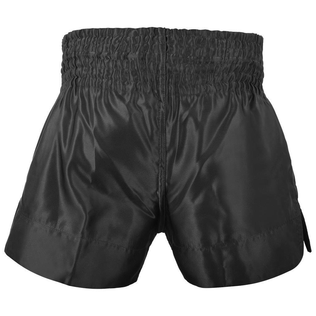 Muay Thai Boxing Shorts (All Black) - Morgan Sports