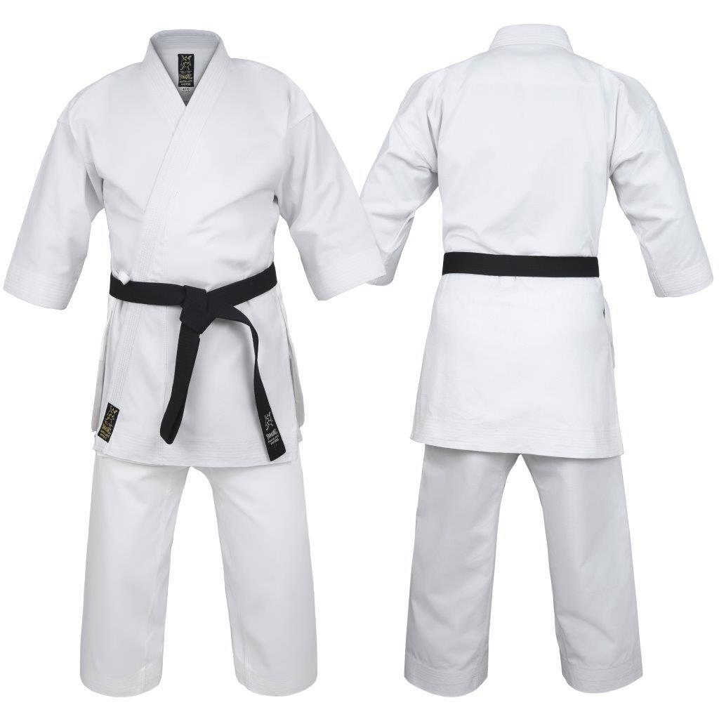 Yamasaki Elite Karate Kata Gi (14oz White) - Morgan Sports