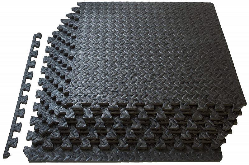 ProGame Tatami Puzzle-Interlocking Mat 4 cm thick, black/gray