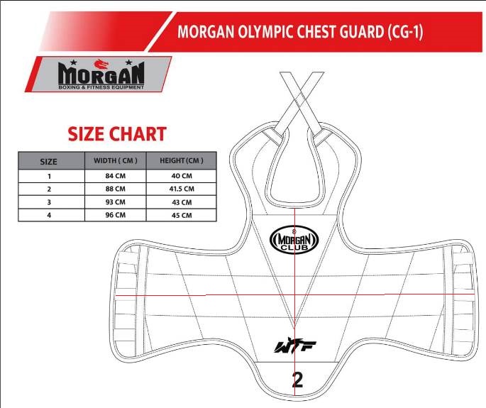 Morgan Sport Olympic Reversible Chest Guard 