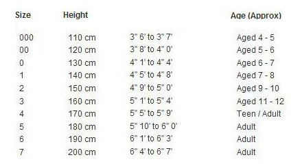 Size Chart Salt N Pepper