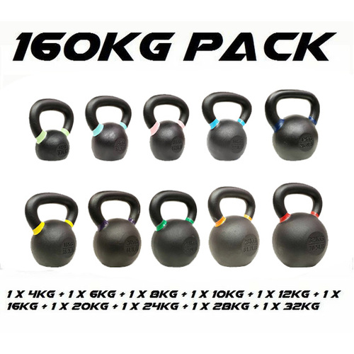 Morgan 3pcs Urethane Coated Kettlebell Pack 8-12-1