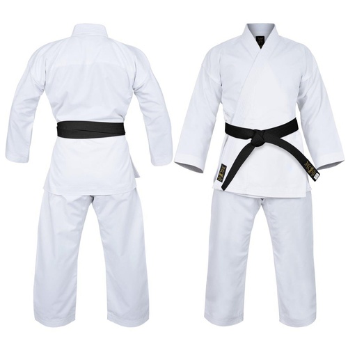 YAMASAKI GOLD DELUXE BRUSHED CANVAS KARATE UNIFORM - 14oz