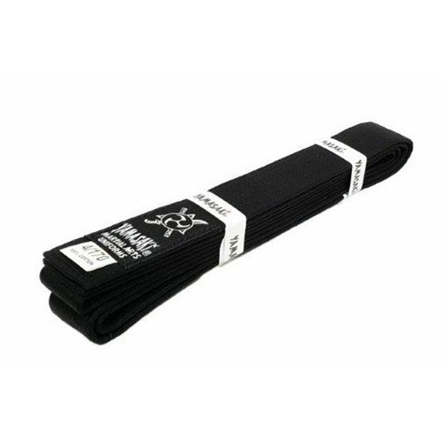 YAMASAKI COLOURED MARTIAL ARTS BELTS (DELUXE)[Black 5]