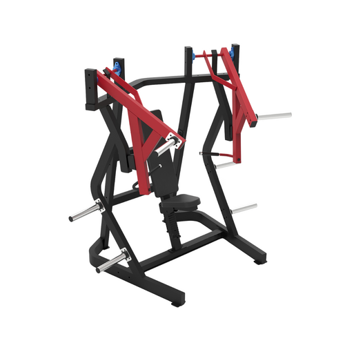 Morgan Titan Series Commercial Iso-lateral Chest Press [Black/Red]