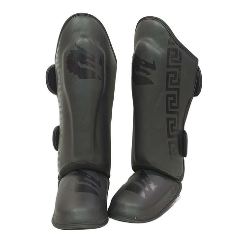 Morgan B2 Bomber Leather Sparring Shin & Instep Large