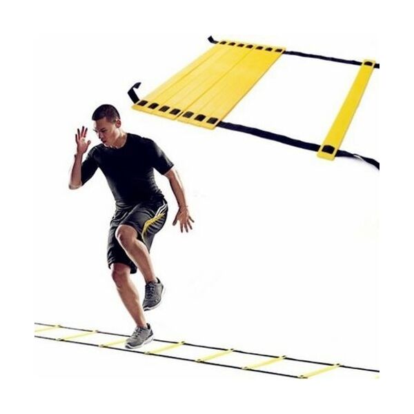 MORGAN ADJUSTABLE 4m SPEED & AGILITY LADDER - FLAT 