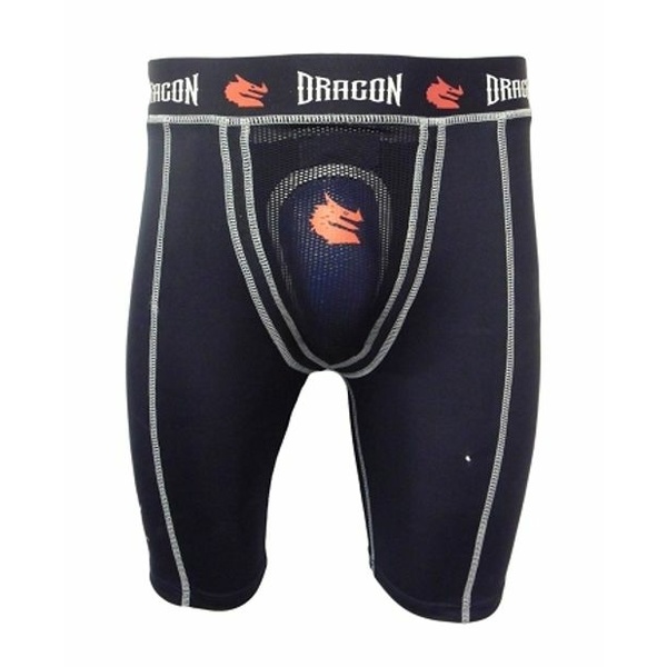 DRAGON COMPRESSION SHORTS WITH TRI-FLEX GROIN CUP