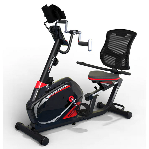Harison Sharp Series HR-Recumbent Exercise Bike With Arm Exerciser