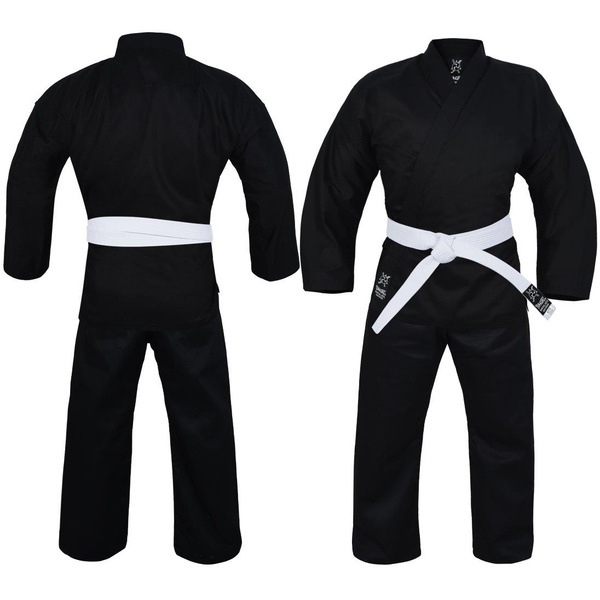 YAMASAKI PRO BLACK KARATE UNIFORM (10oz)