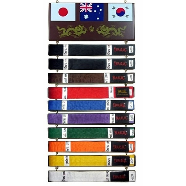 YAMASAKI MARTIAL ARTS BELT RACK