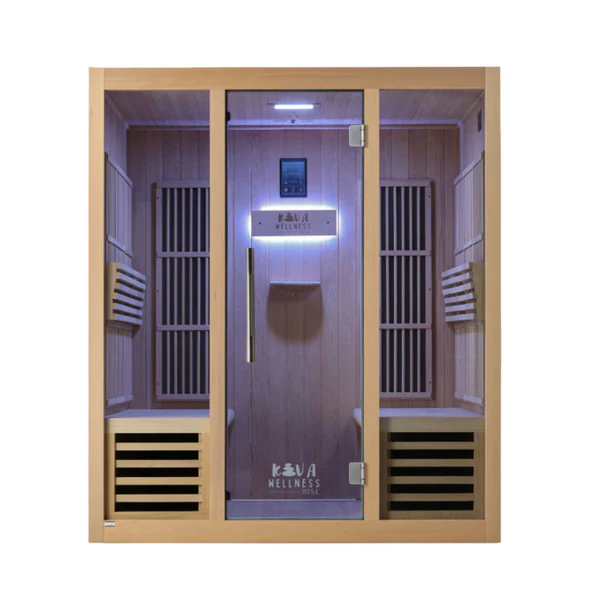 Kiva Rise Far-Infrared Sauna 4 Person