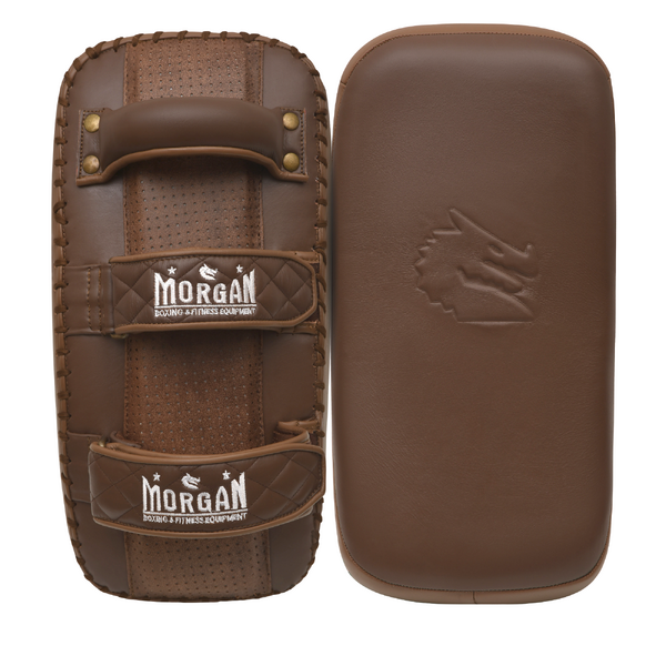 Morgan 1918 Heritage Curved Thai Kick Pads (Pair)