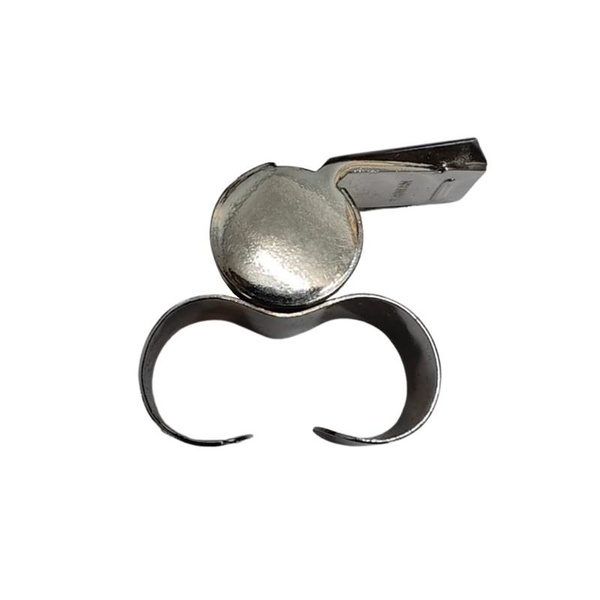 Morgan Finger Grip Metal Whistle