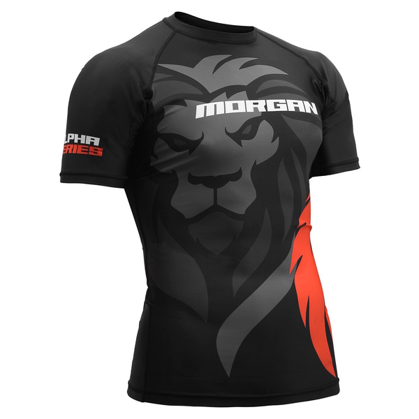 MORGAN ALPHA SERIES SHORT SLEEVE RASH GUARD