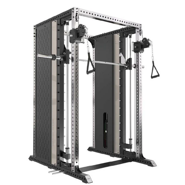 RMC GRAVIX Commercial RM9 Power Rack + Smith Machine + Functional Trainer
