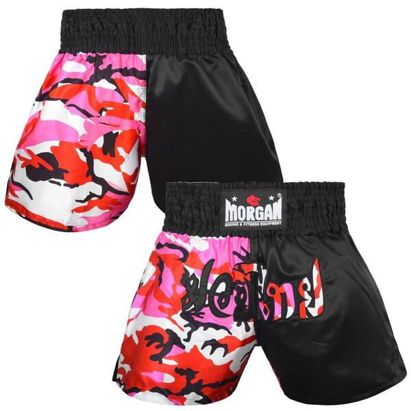 MORGAN 50/50 DIABLA MUAY THAI SHORTS