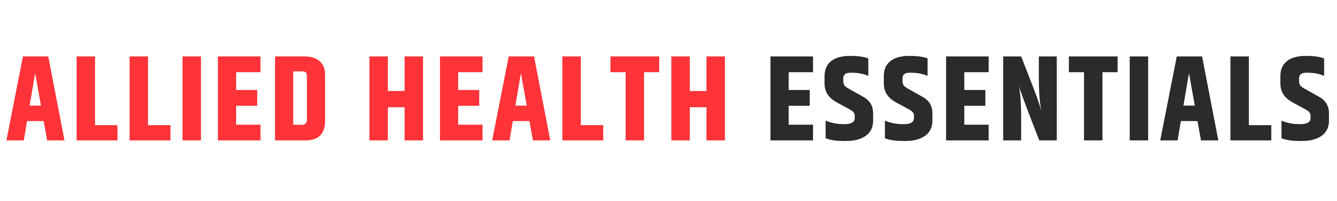 Allied Health Essentials